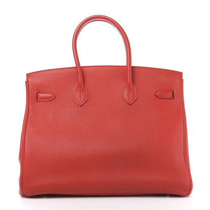 Hermes Togo Birkin 35 Vermillion 4 of 34