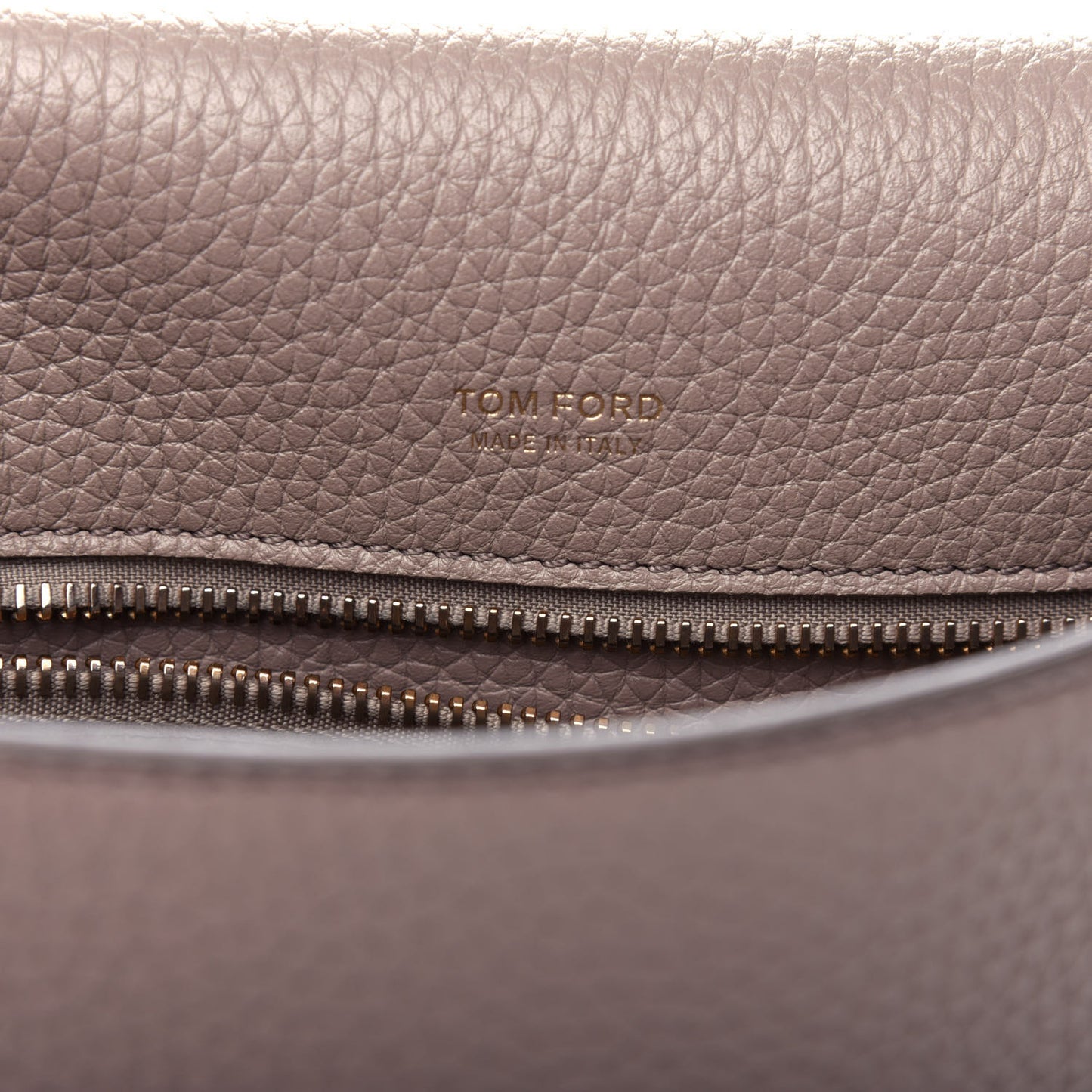 Grained Calfskin Large T Clasp Tara Crossbody Bag Silk Taupe