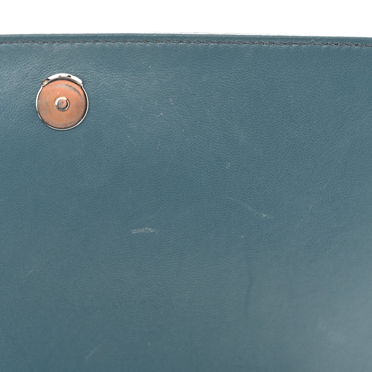 Prada Saffiano Soft Calfskin Chain Crossbody Bag Ottanio 11 of 14