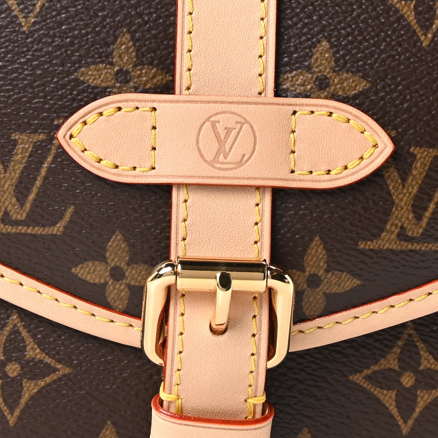 Louis Vuitton Monogram Saumur BB 7 of 9