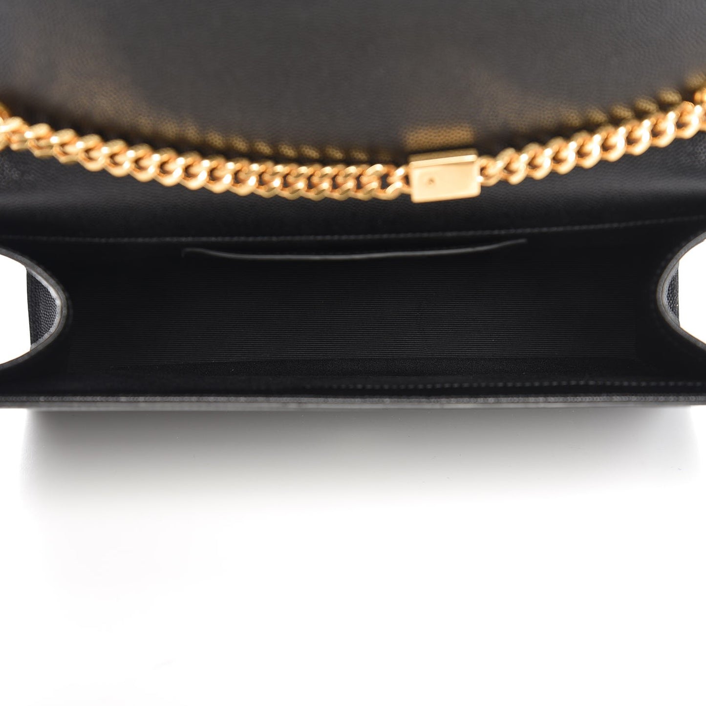 Grain De Poudre Large Classic Monogram Kate Satchel Black