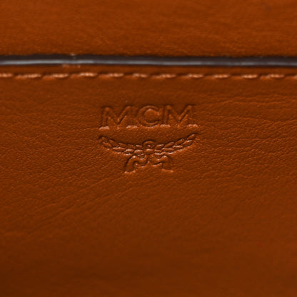 MCM Visetos Side Stud X-Mini Stark Backpack Cognac 6 of 10
