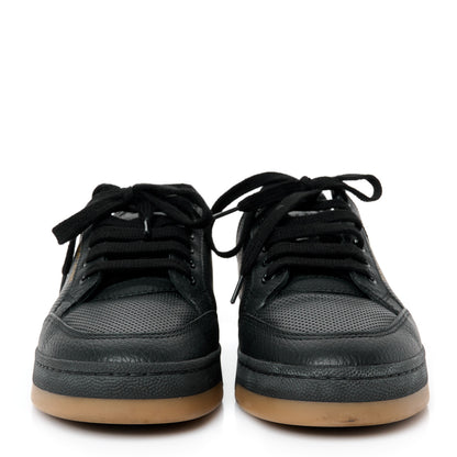 Saint Laurent Calfskin Perforated SL61 Sneakers 37.5 Black 3 of 11