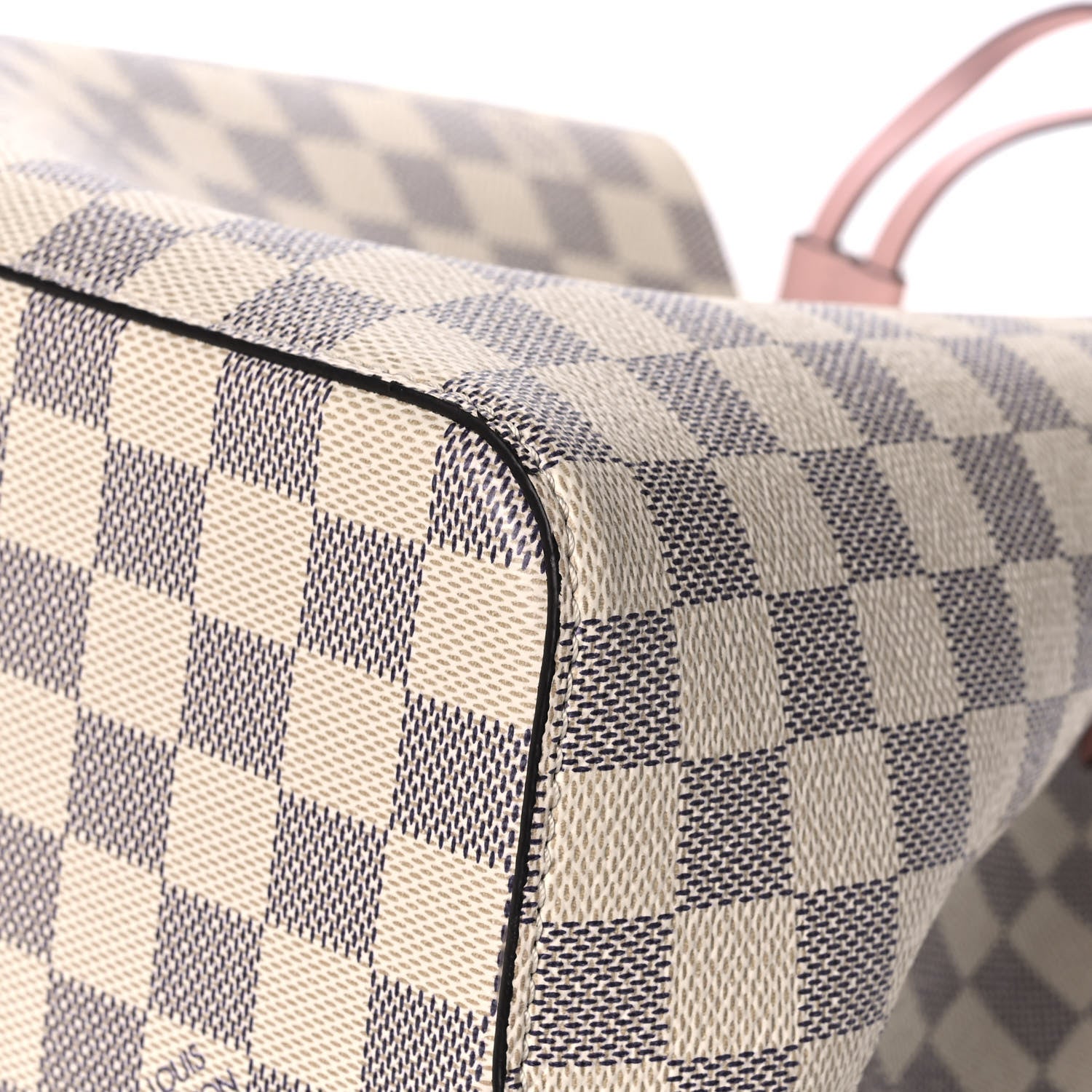 Louis Vuitton Damier Azur Neonoe MM Eau De Rose 9 of 11
