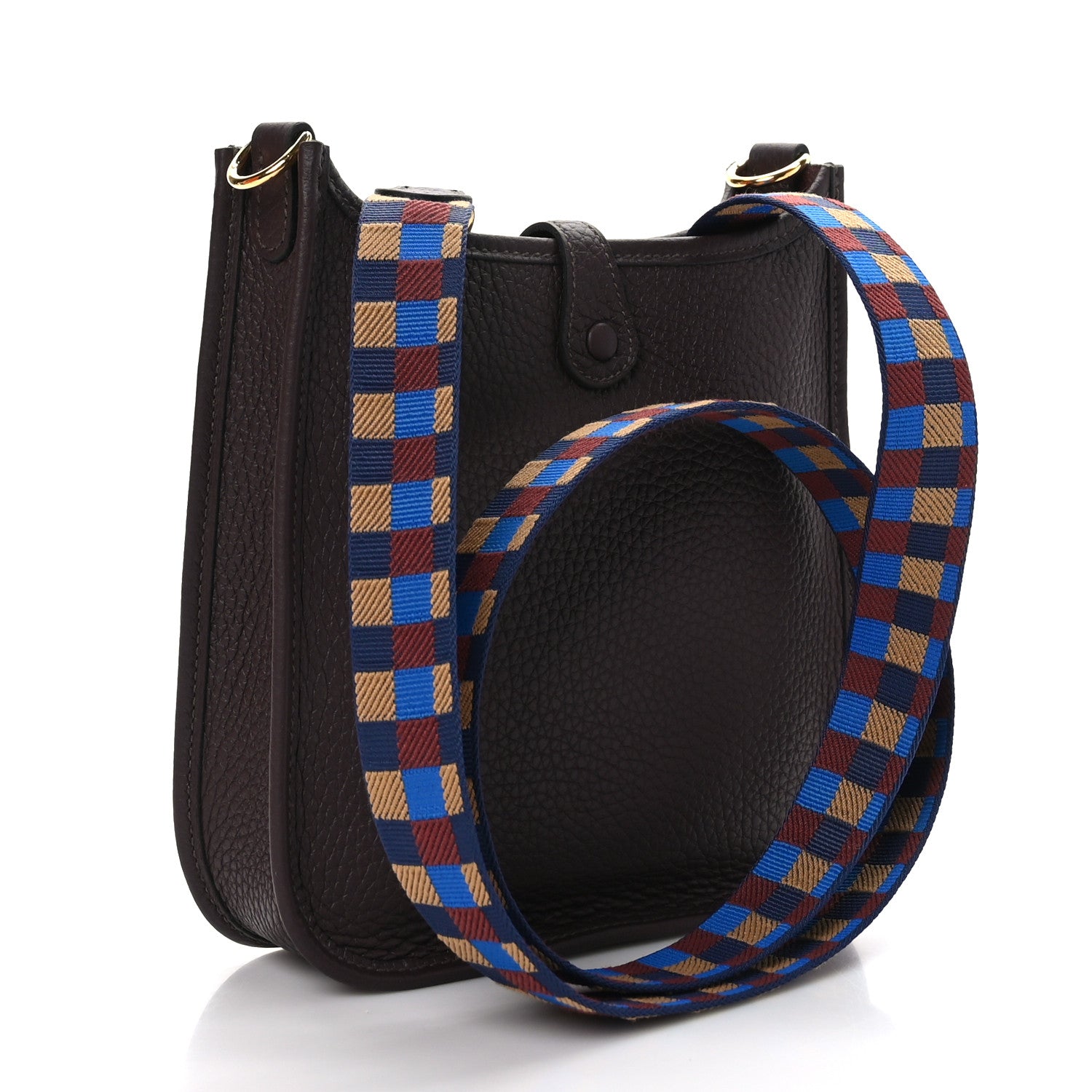 Hermes Taurillon Clemence Maxi Quadrille Evelyne TPM 3 of 10