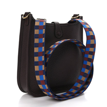 Hermes Taurillon Clemence Maxi Quadrille Evelyne TPM 3 of 10