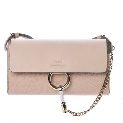 Chloe Calfskin Mini Faye Shoulder Bag Cement Pink 1 of 8