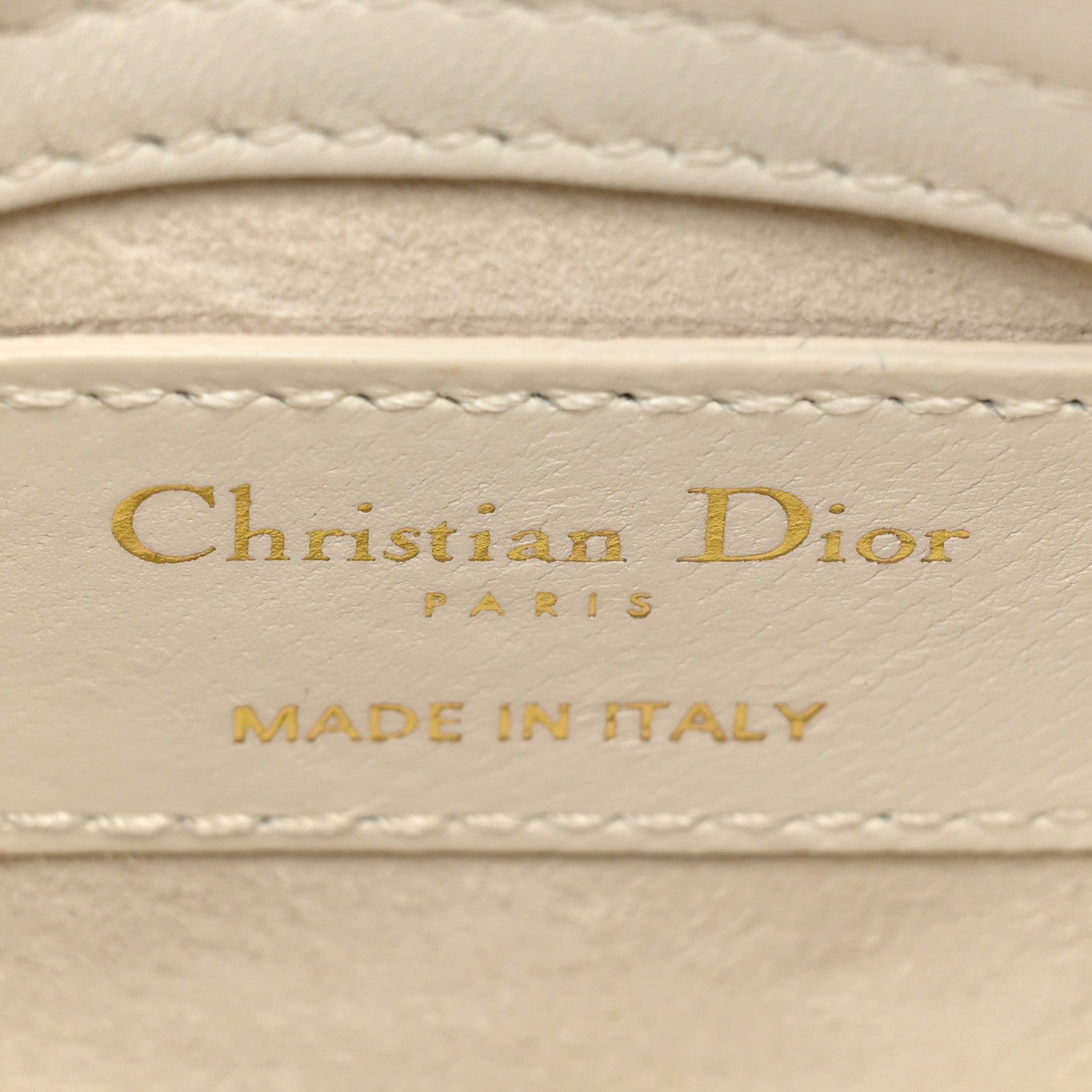 Christian Dior Lambskin Cannage Micro Lady Dior White 6 of 19
