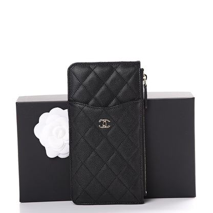 Chanel Caviar Quilted Classic iPhone Pouch Black 7 of 7