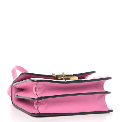 MCM Visetos Mini Tracey Satchel Pink 4 of 9