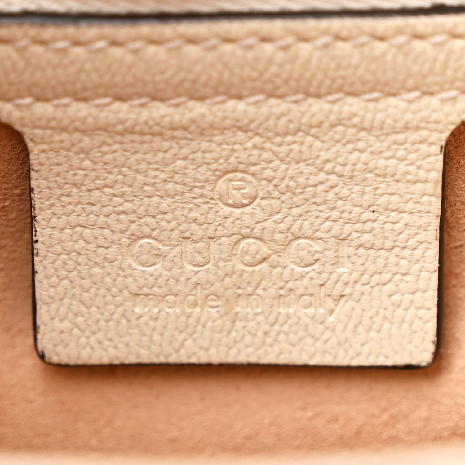 Gucci GG Supreme Monogram Calfskin Small Padlock Messenger Shoulder Bag Beige Mystic White Sun Oil 6 of 11