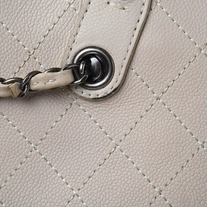 Chanel Grained Vegetal Calfskin Urban Shopping Tote Beige 23 of 24