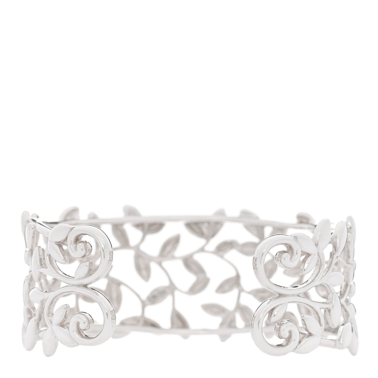 Sterling Silver Paloma Picasso Olive Leaf Cuff Bracelet