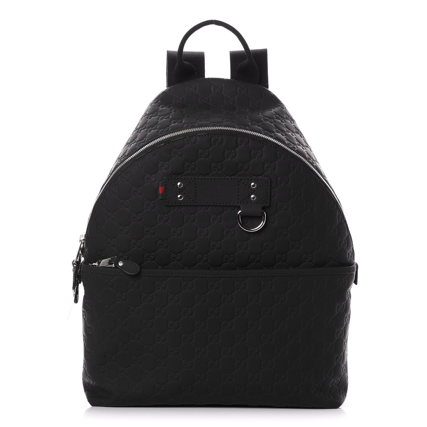 Gucci Neoprene Guccissima Classic Backpack Black 1 of 7