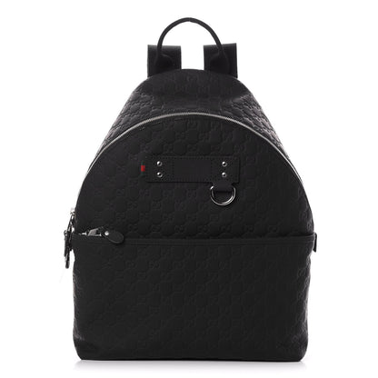 Gucci Neoprene Guccissima Classic Backpack Black 1 of 7