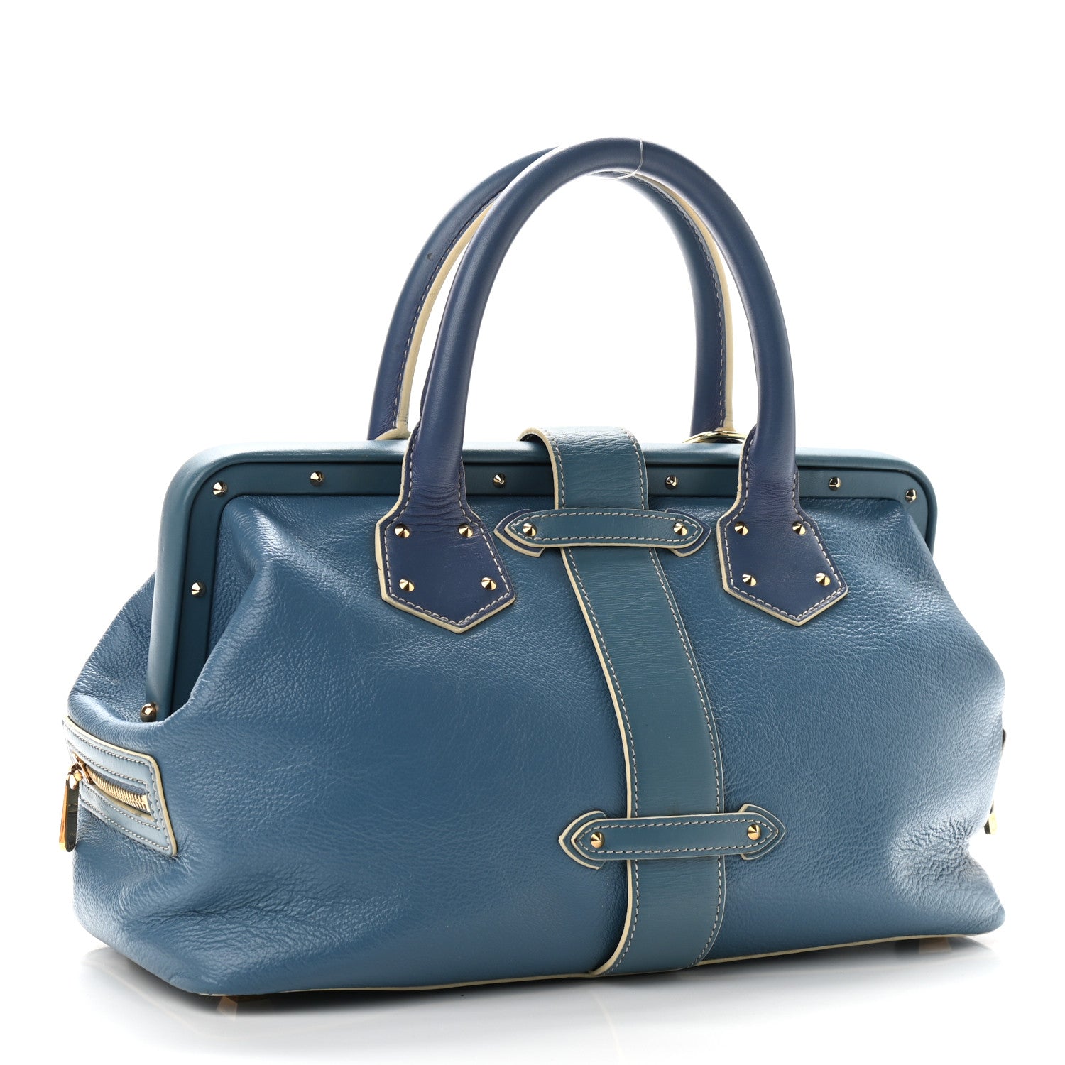 Louis Vuitton Suhali L'Ingenieux PM Blue 3 of 11