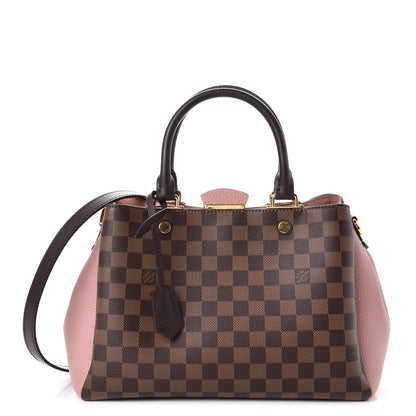 Louis Vuitton Damier Ebene Cuir Taurillon Brittany Magnolia 1 of 7