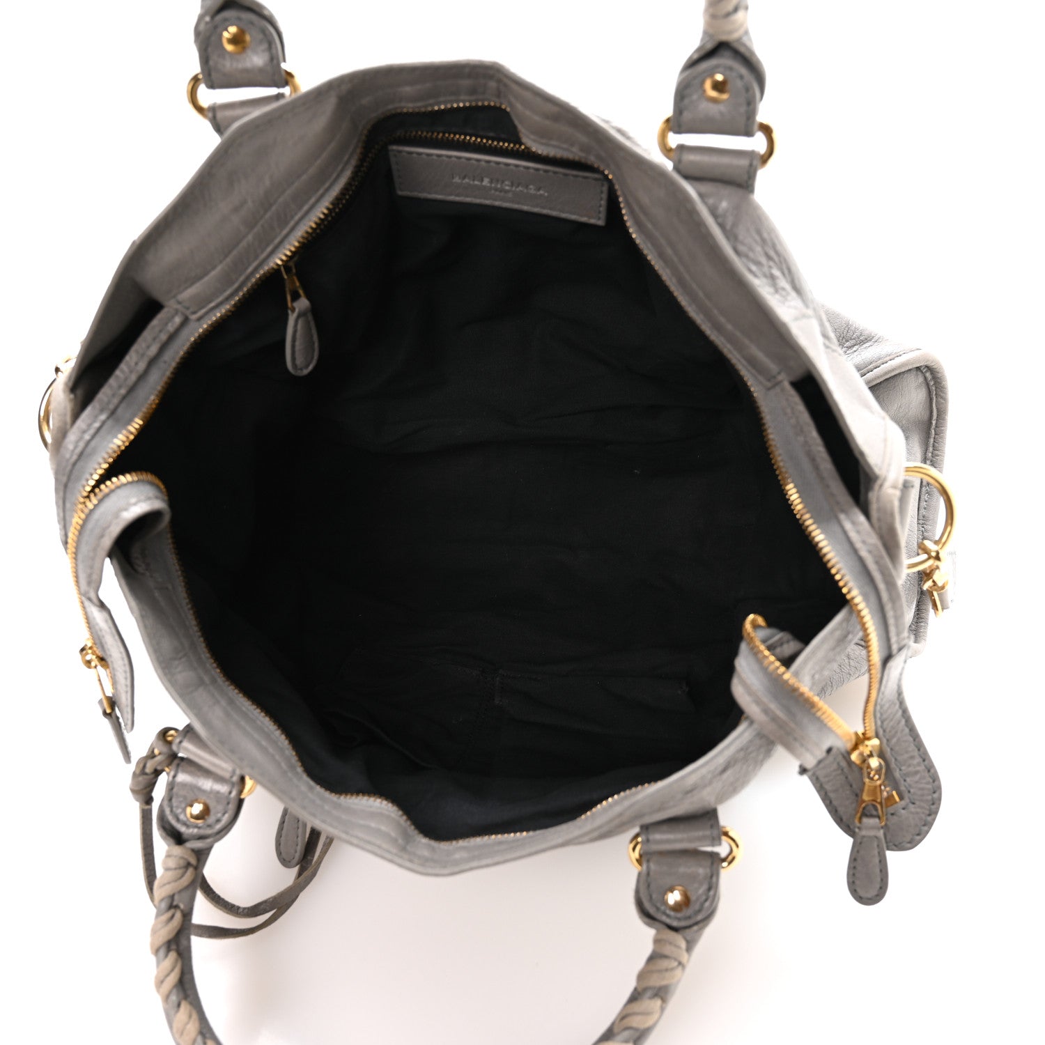 Balenciaga Agneau Giant 12 Gold Hardware City Gris Pyrite 6 of 11