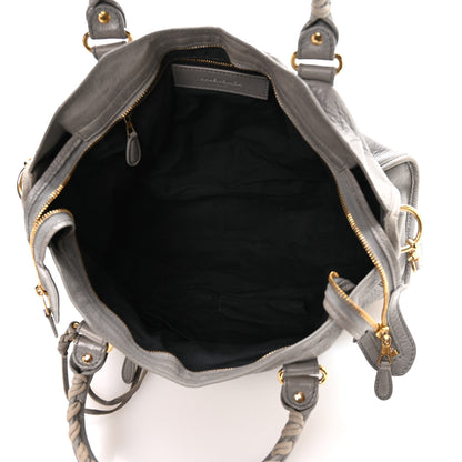 Balenciaga Agneau Giant 12 Gold Hardware City Gris Pyrite 6 of 11