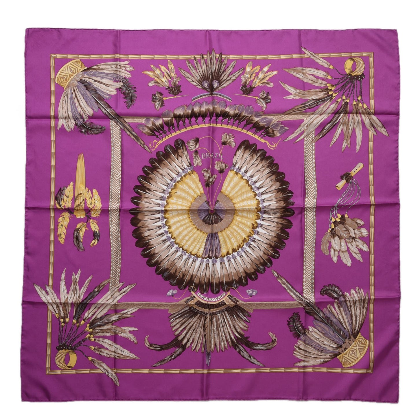 Silk Brazil Scarf 90