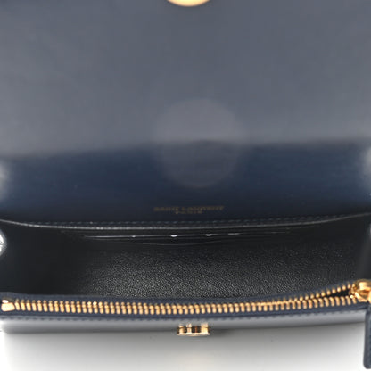 Saint Laurent Smooth Calfskin Monogram Kate Belt Bag Marine 5 of 8
