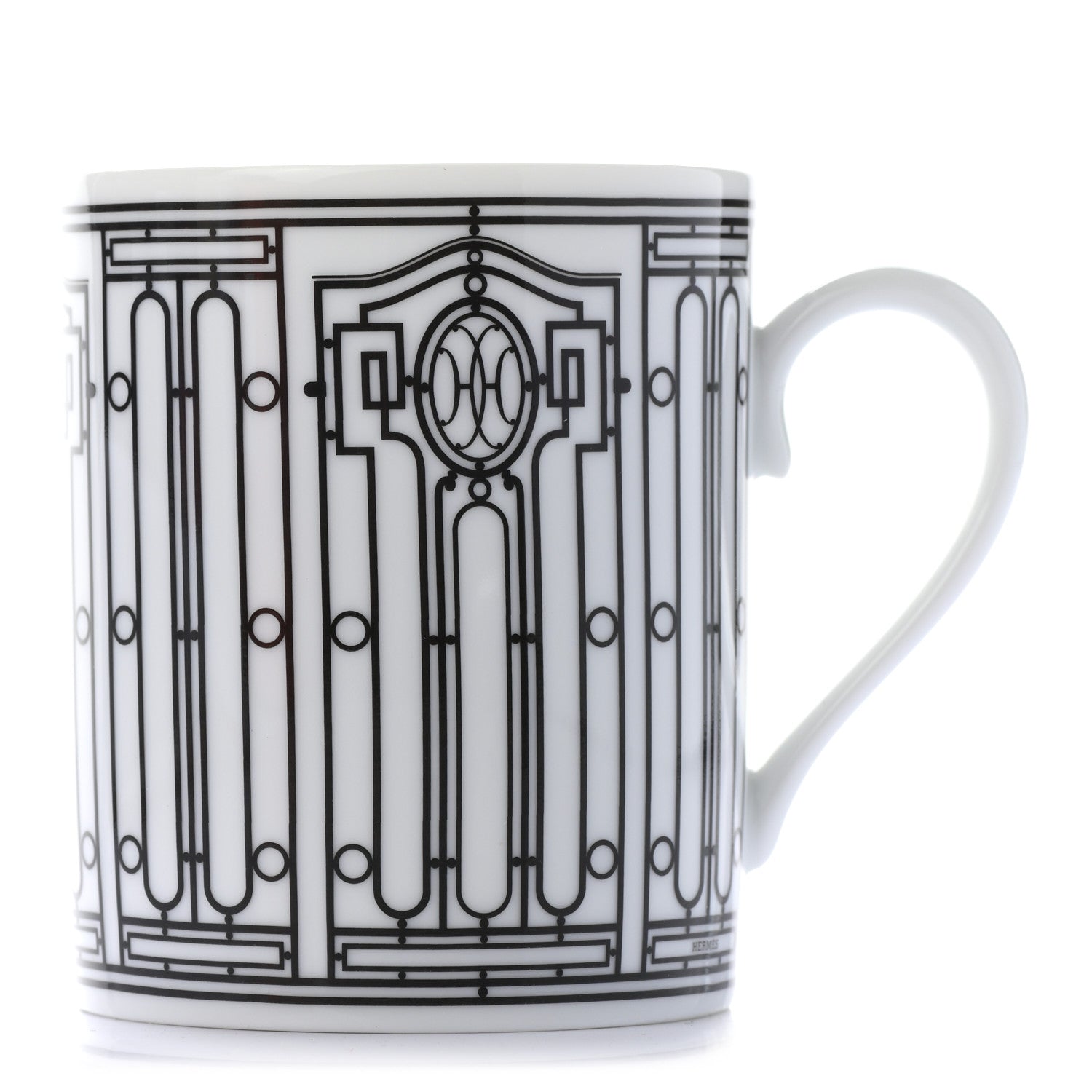 Hermes Porcelain H Deco Mug 3 of 6