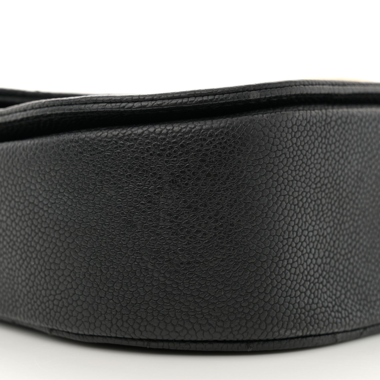 Chanel Grained Calfskin Quilted Medium Cuba Top Handle Flap Black 9 of 13