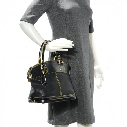 Louis Vuitton Suhali Lockit PM Black 2 of 9