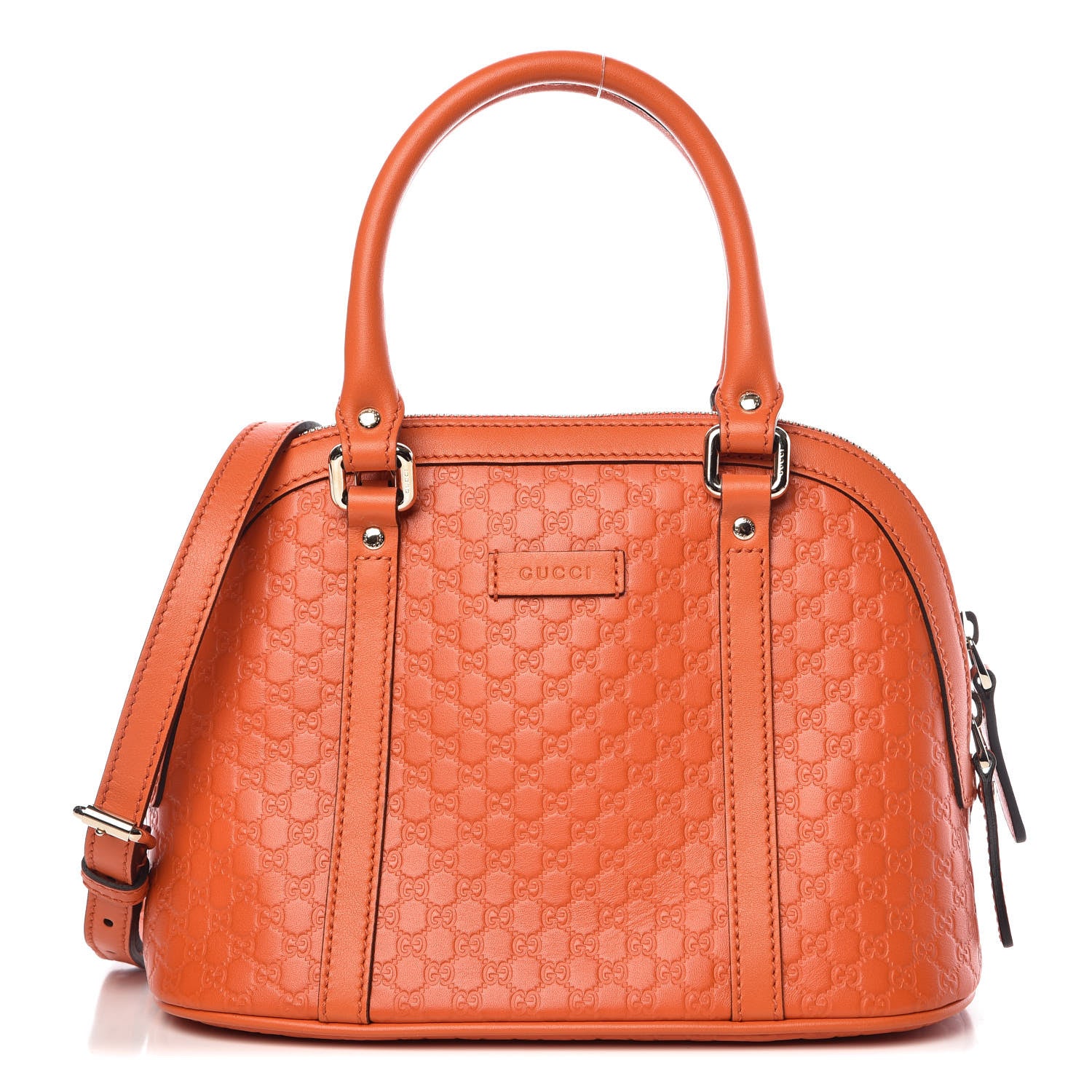 Gucci Microguccissima Mini Dome Bag Sun Orange 1 of 9