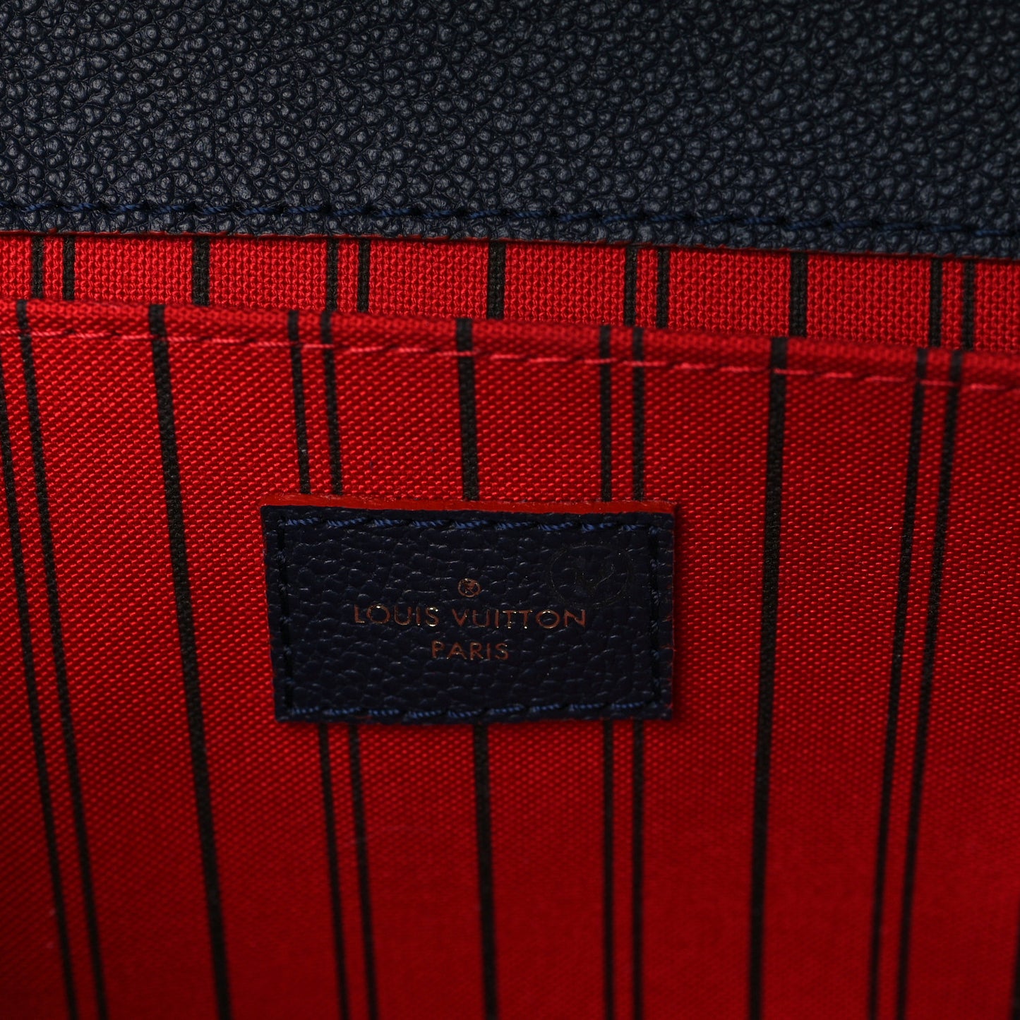 Empreinte Pochette Metis Marine Rouge