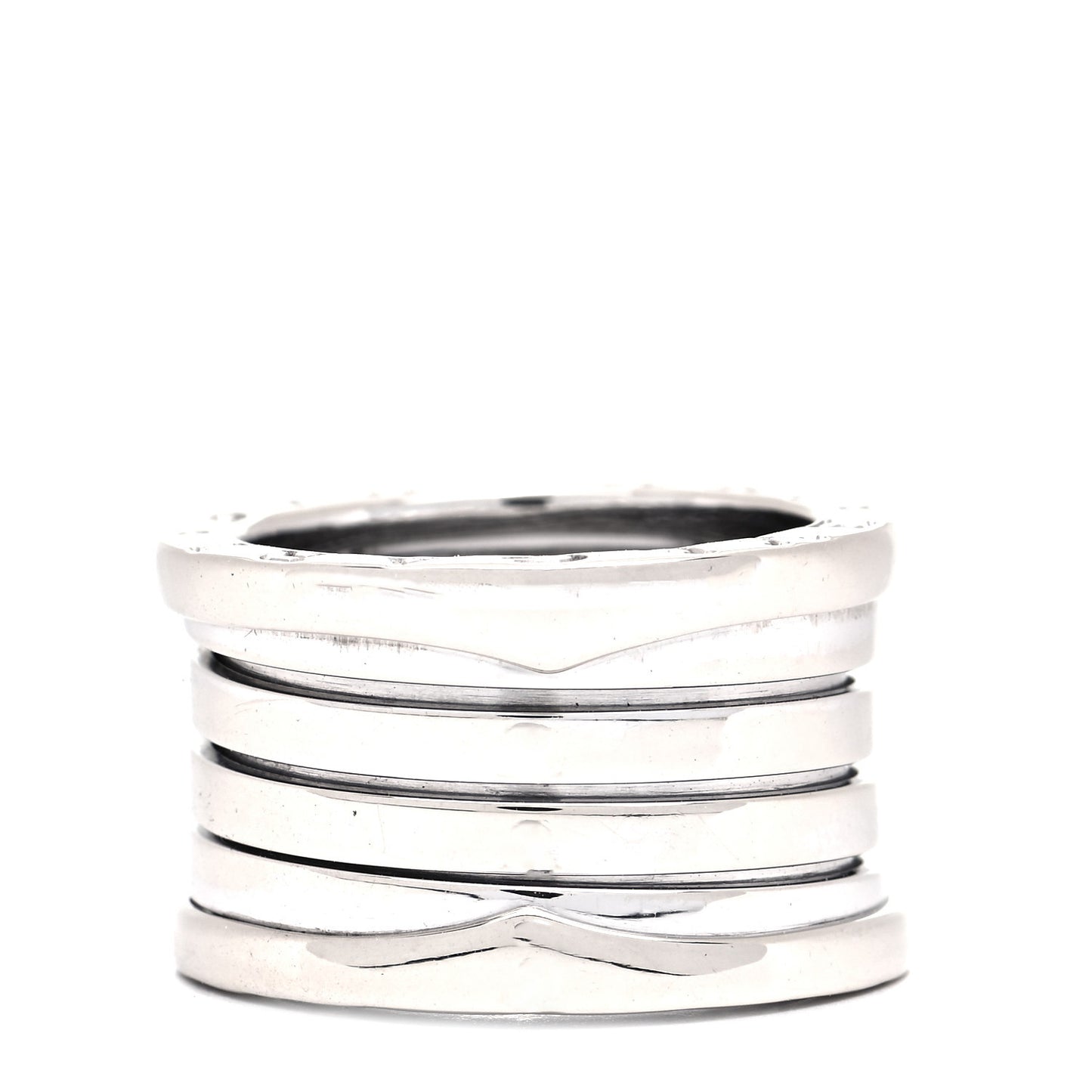 18K White Gold B.Zero1 Five-Band Ring 51 5.75