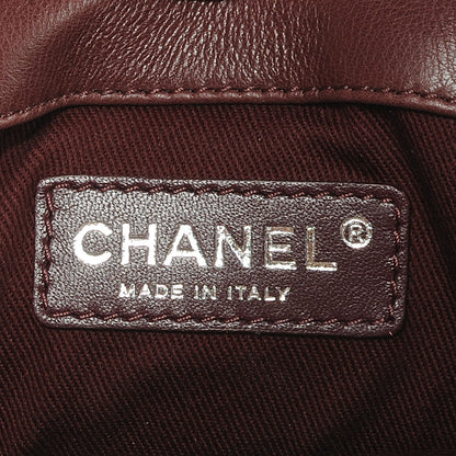 Chanel Calfskin Coco Sporran Small Tassel Flap Burgundy 7 of 8