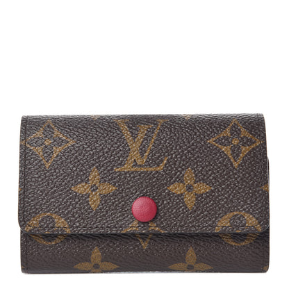 Louis Vuitton Monogram 6 Key Multicles Holder Fuchsia 1 of 8
