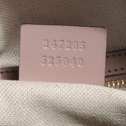 Gucci Monogram Vintage Web Medium Boston Light Pink 8 of 8