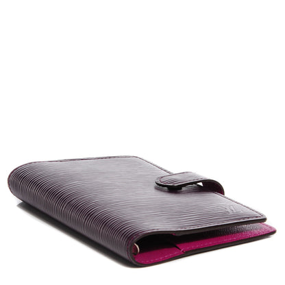 Louis Vuitton Epi Small Ring Agenda Cover Cassis 4 of 7