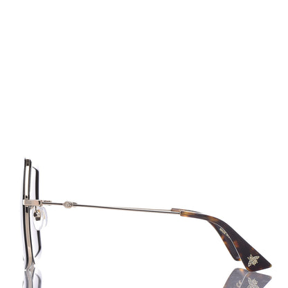 Gucci Acetate Oversize Square Frame GG0106S Sunglasses Black 3 of 7
