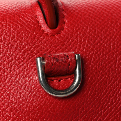 Celine Baby Grained Calfskin Micro Belt Bag Coquelicot 11 of 11
