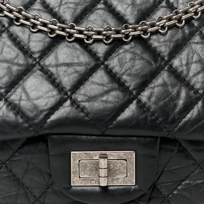 Chanel Aged Calfskin Quilted 2.55 Reissue 227 Flap Black 8 of 10
