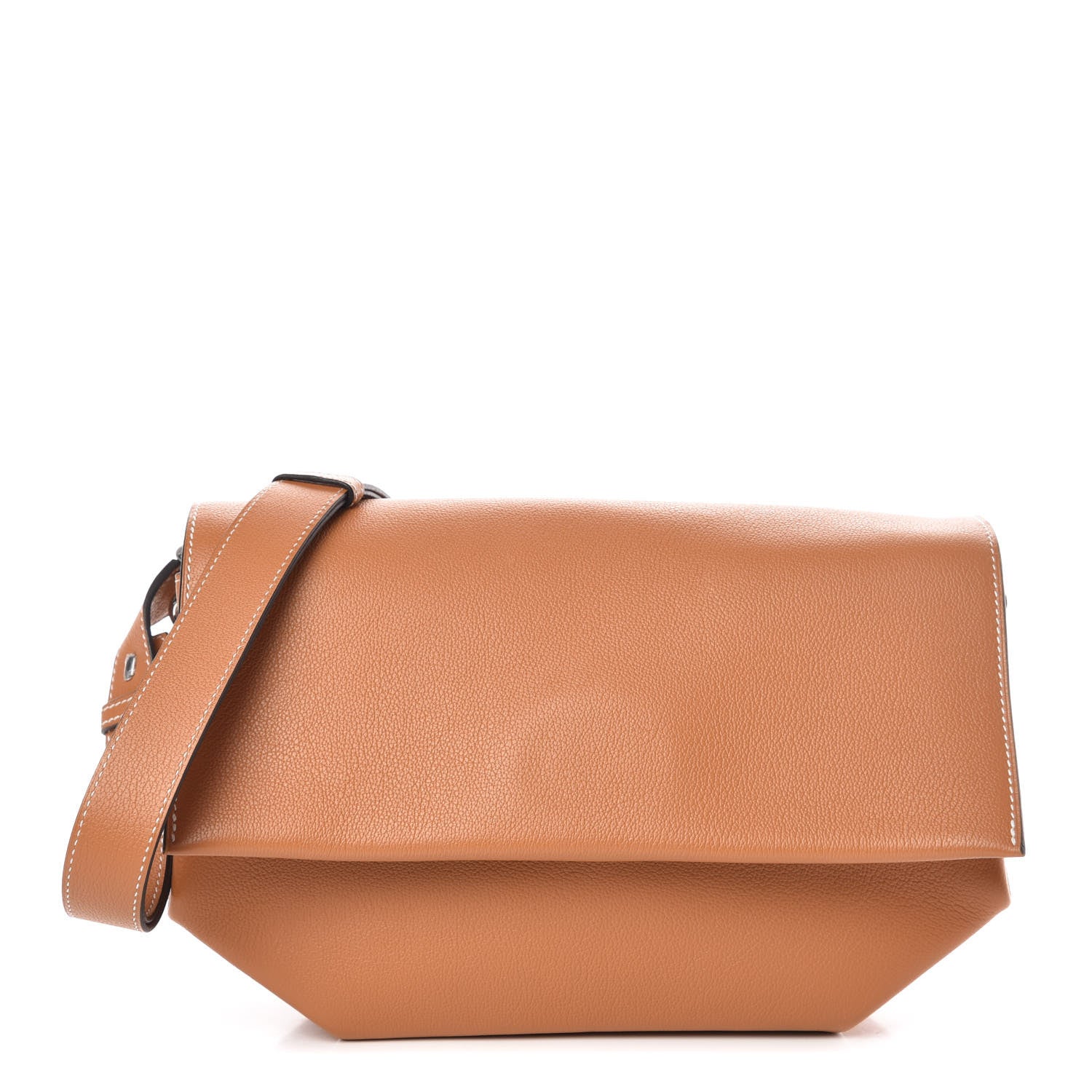Hermes Taurillon Novillo Opli 28 Toffee Lime 1 of 11