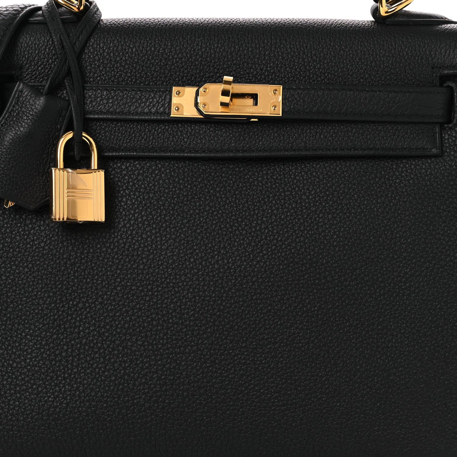Hermes Togo Kelly Retourne 25 Black 7 of 12