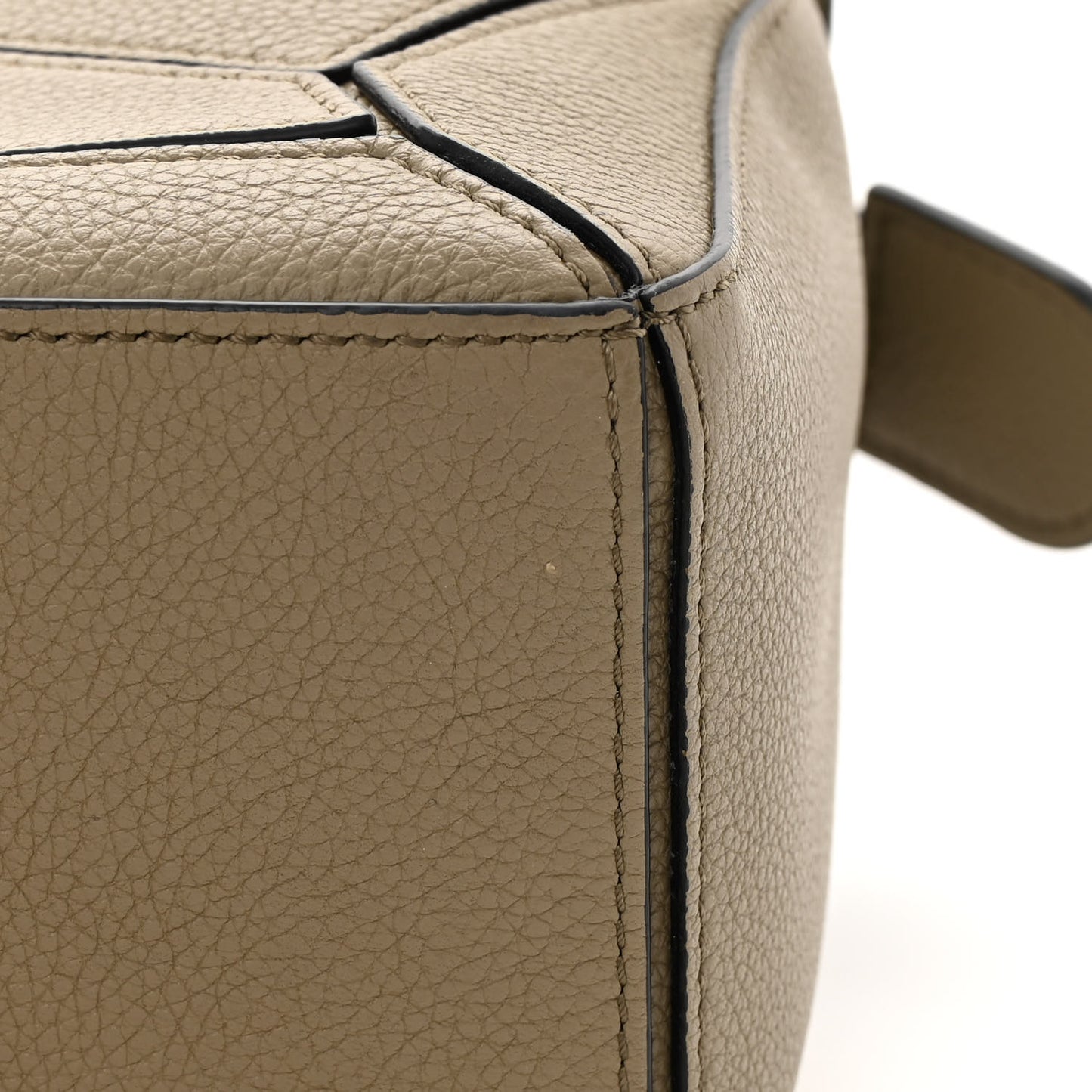 Calfskin Small Puzzle Bag Artichoke Green