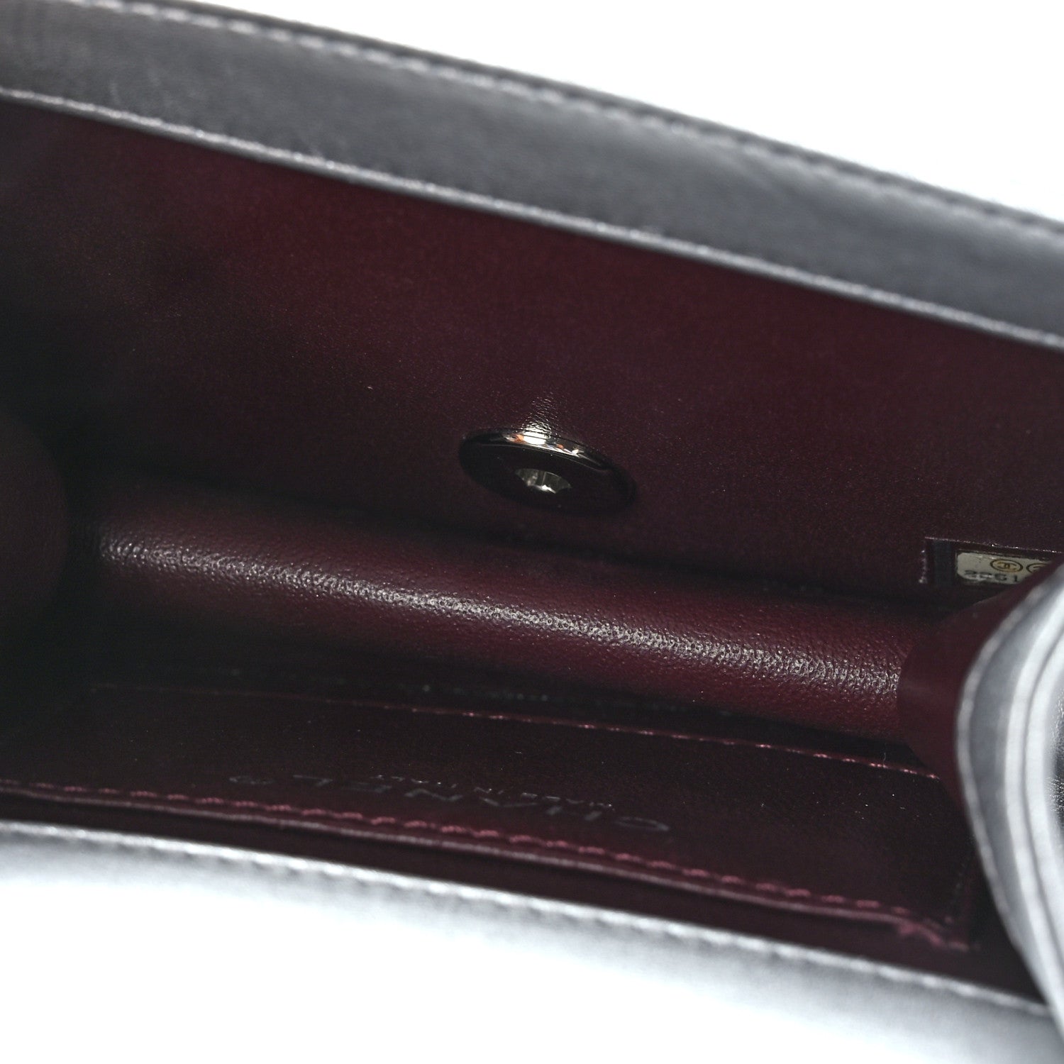 Chanel Metallic Calfskin Mini Propeller Flap Silver 5 of 10