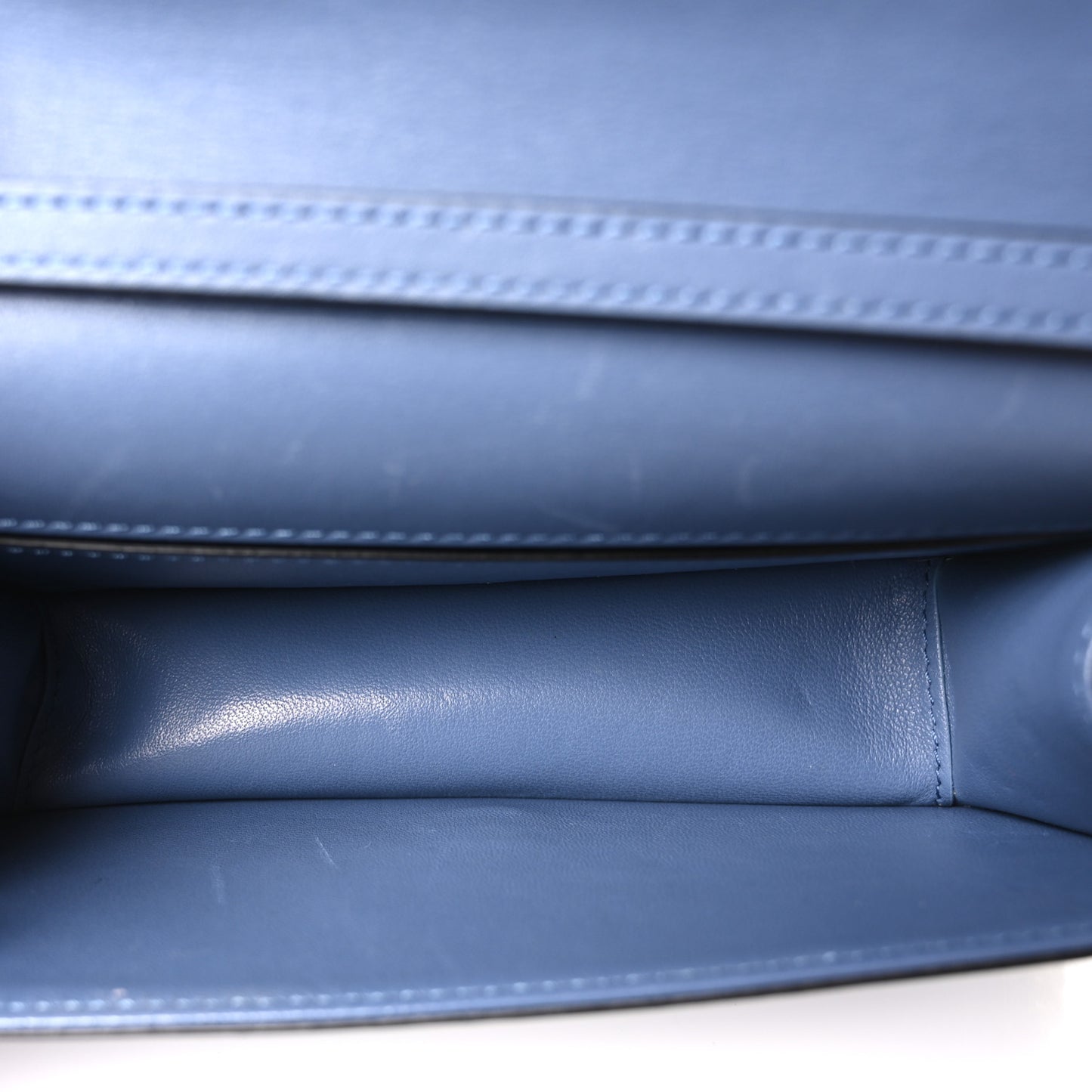 Calfskin Vlogo Small Loco Shoulder Bag Blue