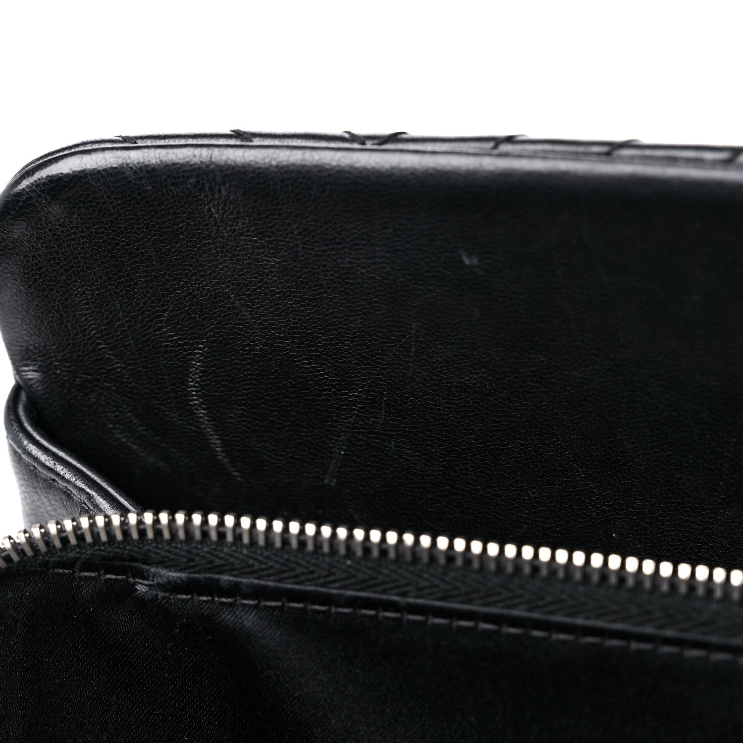 Chanel Lambskin Quilted CC Crossing Shopping Tote Black 13 of 15