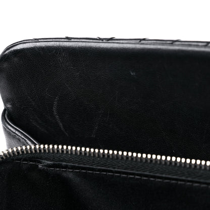 Chanel Lambskin Quilted CC Crossing Shopping Tote Black 13 of 15