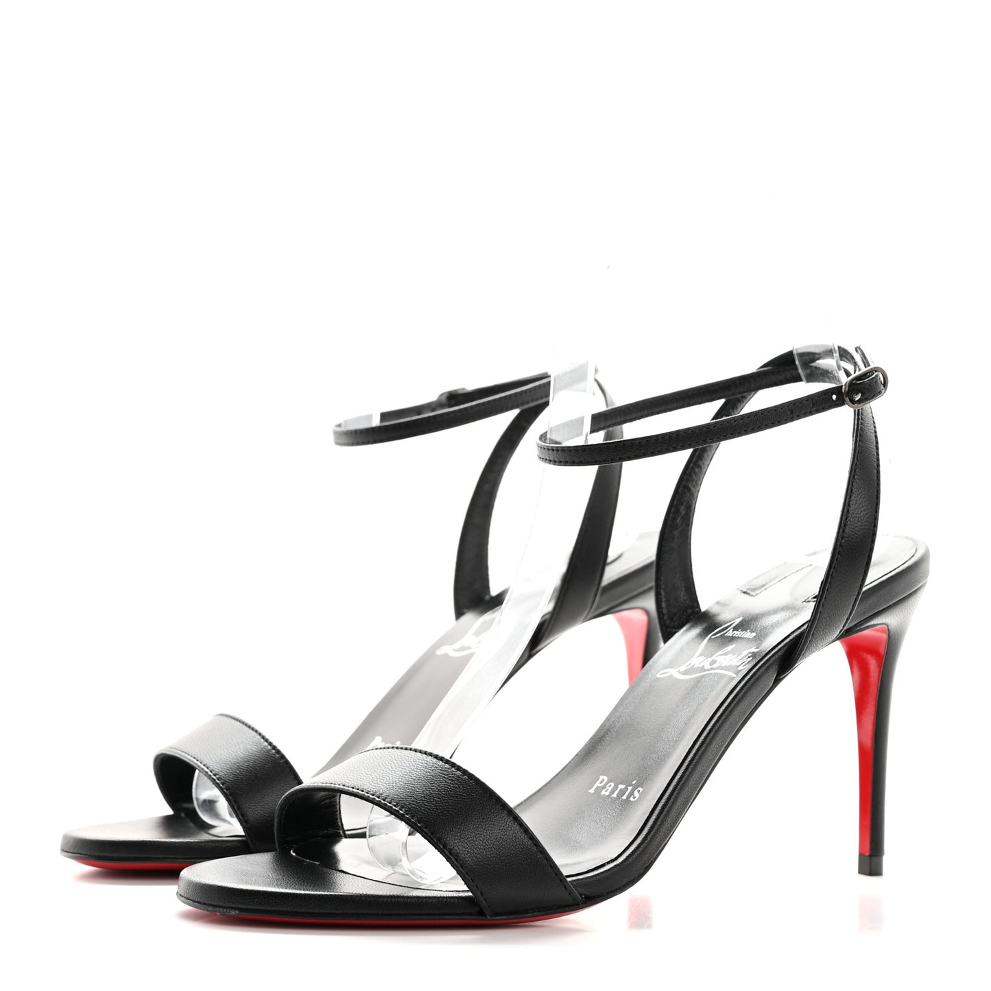 Nappa Loubigirl 85 Sandals 37 Black