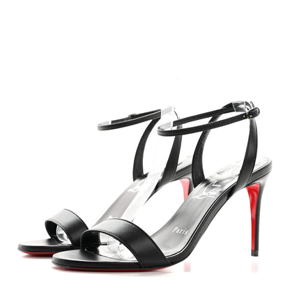 Christian Louboutin Nappa Loubigirl 85 Sandals 37 Black 3 of 8