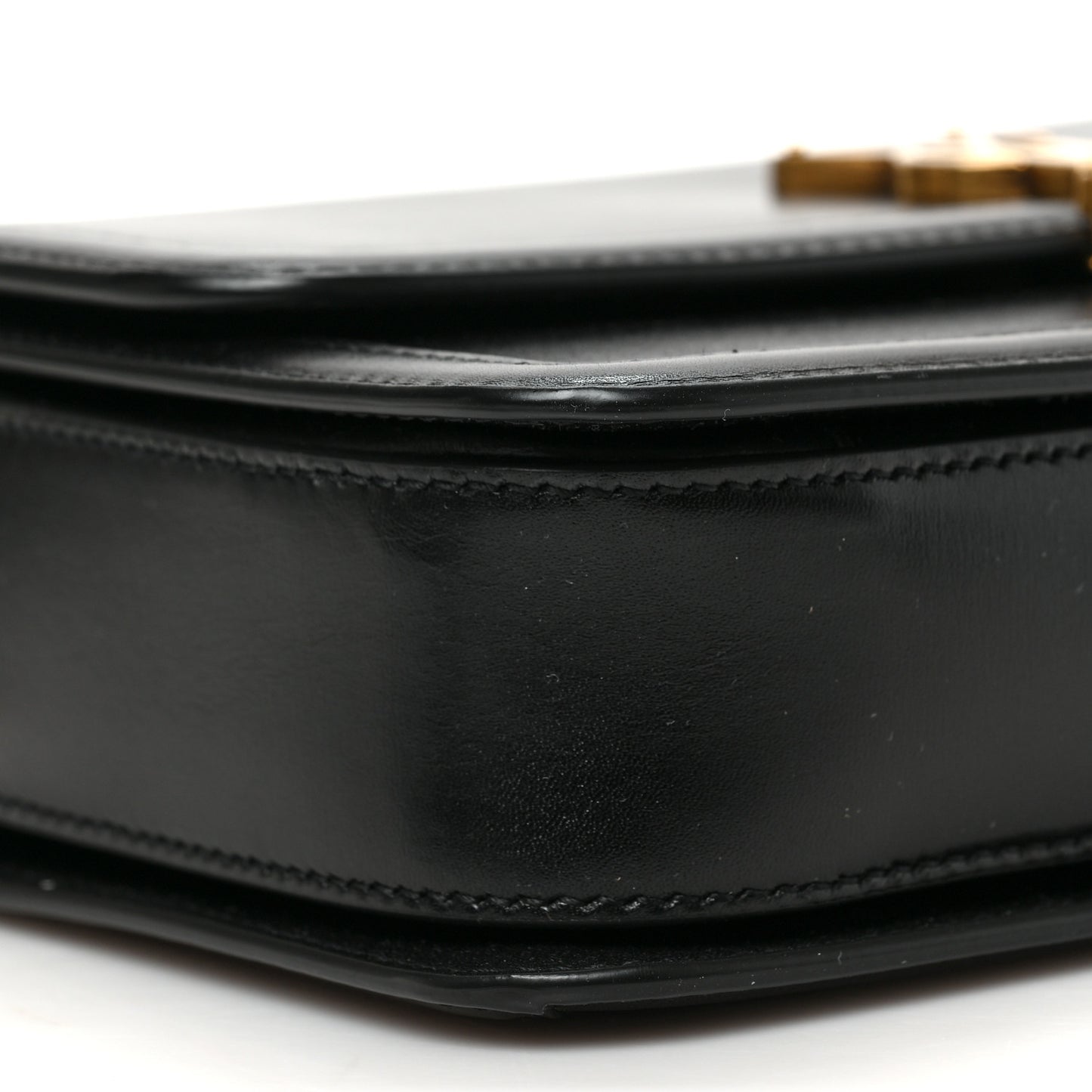 Box Calfskin Monogram Medium Solferino Satchel Black