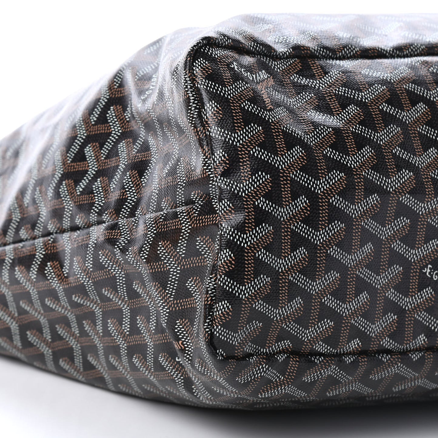 Goyardine Saint Louis PM Black Gold