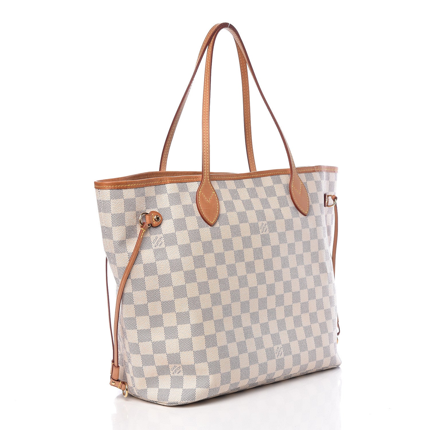 Louis Vuitton Damier Azur Neverfull MM 3 of 13